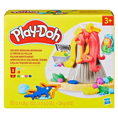 Play-doh Volcano Treasure Adventure