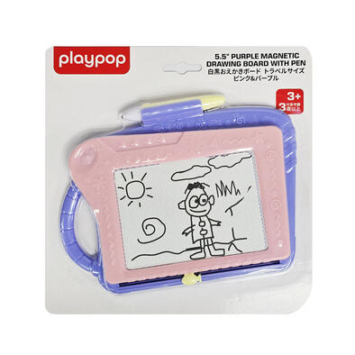 playpop 5.5 inches Purple Magnetic Drawing Board With Pen