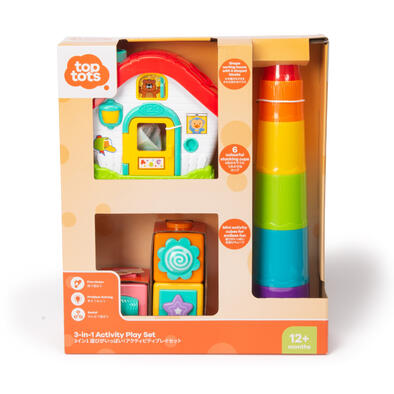 Top Tots 3-In-1 Activity Play Set