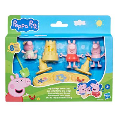 Peppa Pig Pig Siblings Beach Day