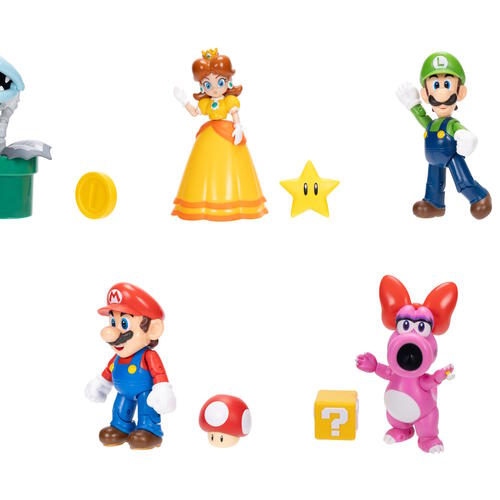 Super Mario 4-inch Action Figure - Assorted