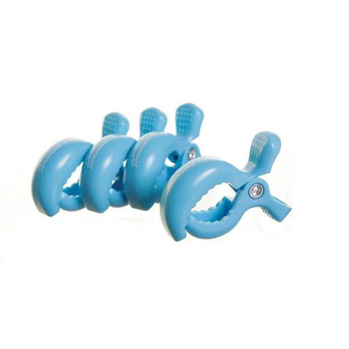 Dreambaby Stroller Clips 4 Pack (Blue)