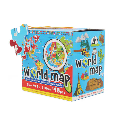 World Map Jigsaw Puzzle