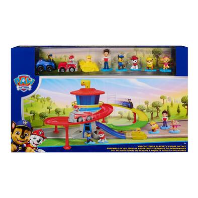 Paw Patrol Rescue Tower Playset & Figure Giftset