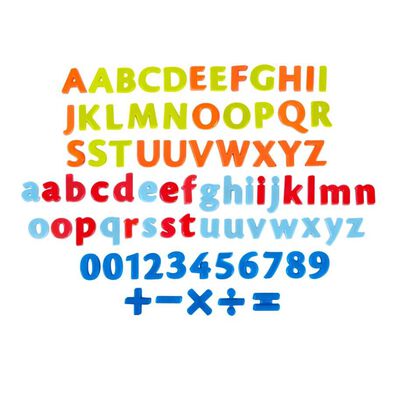 Grow'n Up 80pcs Magnetic Letter, Number & Signs