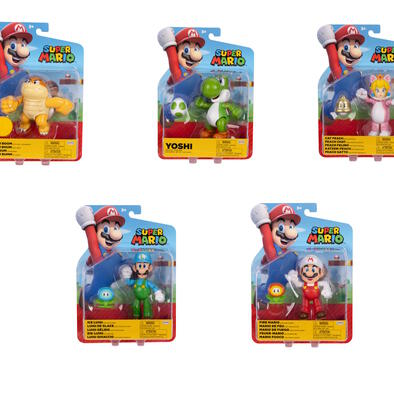 Super Mario 4-inch Action Figure - Assorted