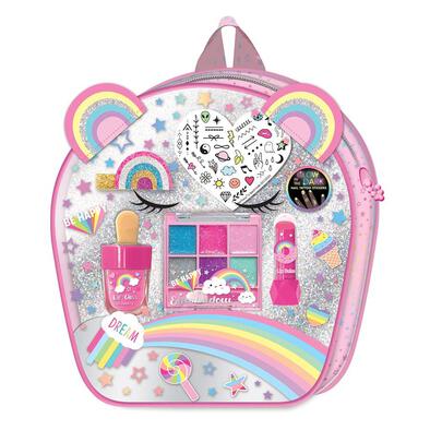 Hot Focus Glamz Beauty Bag Rainbow