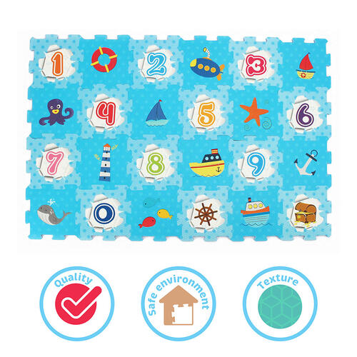 Ocean & Numbers Puzzle