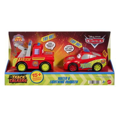 Disney Cars Rescue Track Talker 2 Pack