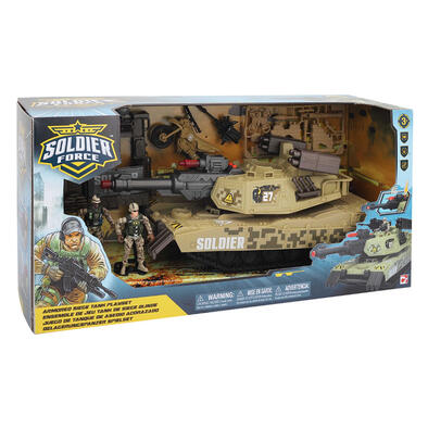 Soldier Force Armored Siege Tank Playset