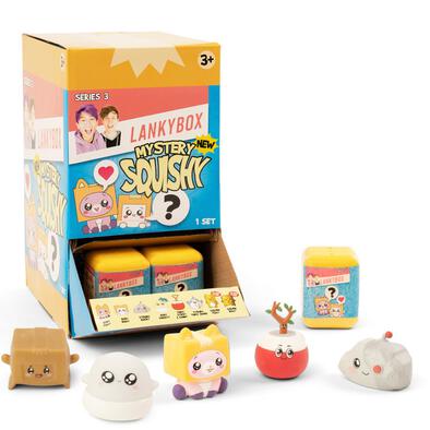 Lankybox Series 3 Mystery Squishies - Assorted 