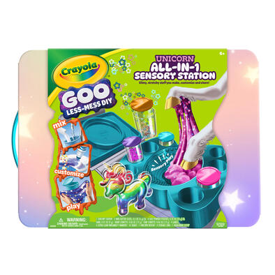 Crayola Goo Unicorn All-In-1 Sensory Station