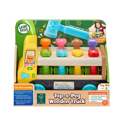 LeapFrog Tap-a-Peg Wooden Truck