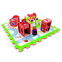 Fire Station Adventures Playset