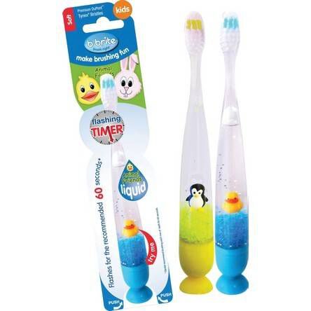 Flashing toothbrush sale