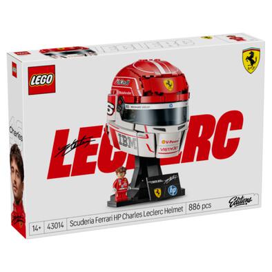 LEGO Editions Formula 1 Scuderia Ferrari HP Charles Leclerc Helmet 43014