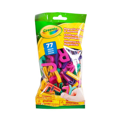 Crayola Magnetic Letters & Numbers (77pcs)