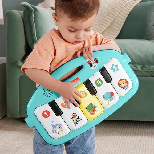 Fisher-Price Glow And Grow Kick & Play Piano Gym
