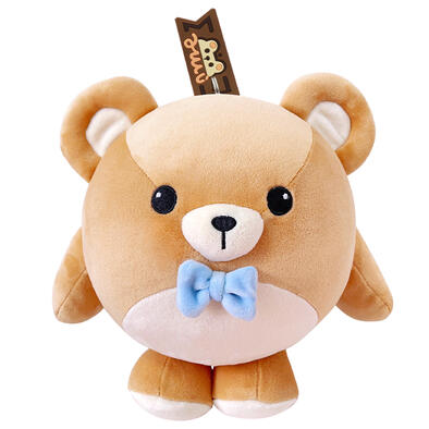 Eggy Party Teddy 12cm Plush Keychain