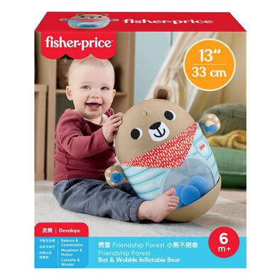 Fisher Price Infant Bat & Wobble Bear