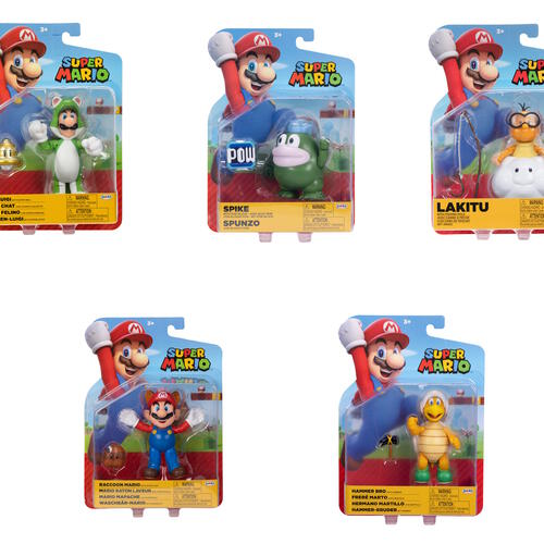Super Mario 4-inch Action Figure - Assorted