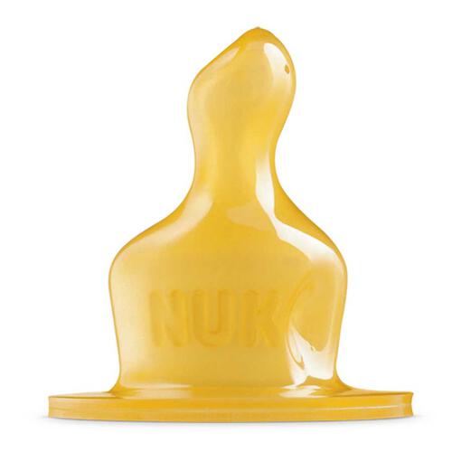 Nuk Latex Vented Teat S1 Milk(M),2 Pieces/Card