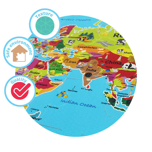 World Map Jigsaw Puzzle