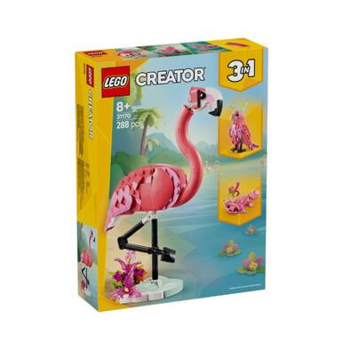 LEGO Creator 3in1 Wild Animals: Pink Flamingo 31170