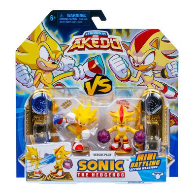 Moose Akedo Sonic S1 Versus Pack Super Sonic Vs Super Shadow Exclusive
