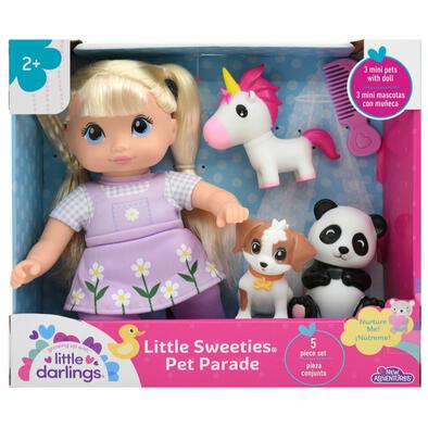 New Adventures Little Darlings Little Sweeties Pet Parade 10-Inch Doll