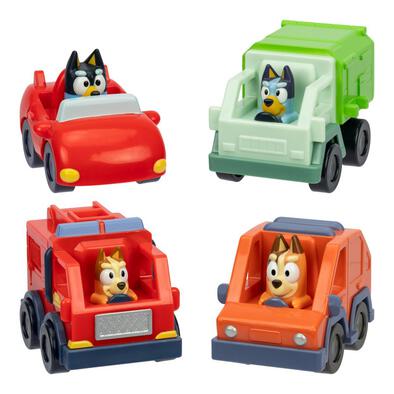Bluey S8 Mini Racers - Assorted