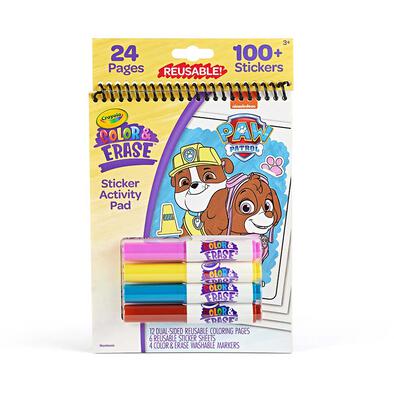 Crayola Color & Erase Reusable Activity Pads Paw Patrol