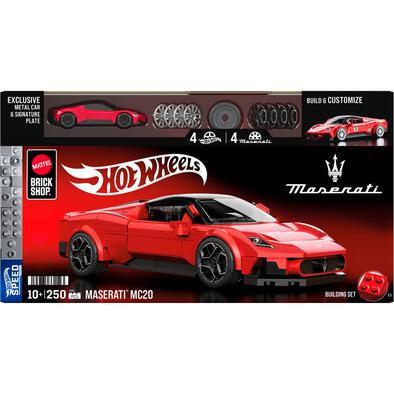 Mattel Brick Shop Hot Wheels Racer Maserati