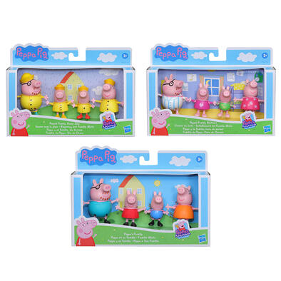 Peppa Pig Peppa’s Adventures Family Figure 4-Pack - Assorted