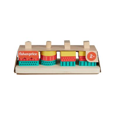 Fisher-Price Wood Shape Stacker