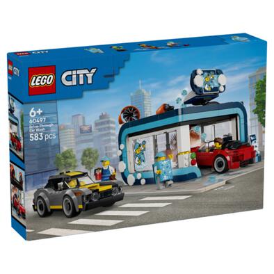 LEGO City Drive-Through Car Wash 60497