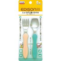 Edison Mama Fork and Spoon (Pastel)