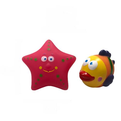 Simple Dimple Bath Toys 2 Pieces Per Set - Assorted