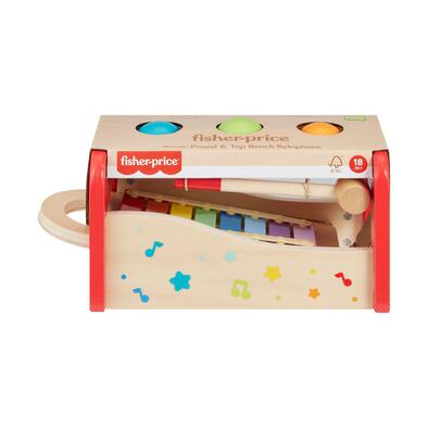 Fisher-Price Wood Pound and Tap Bench