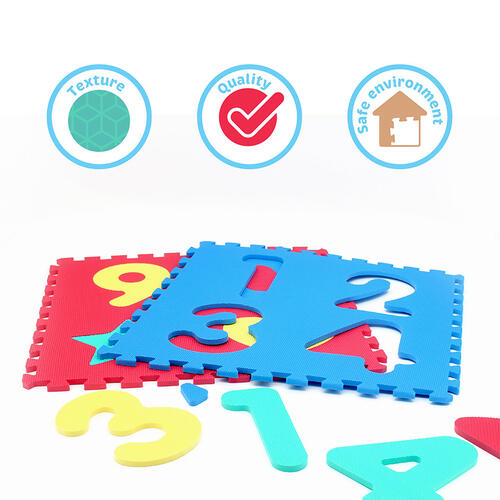 Numbers (0-9) & Shapes Puzzle
