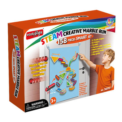 Eastcolight STEAM Creative Marble Run 158 Pieces SMART Set