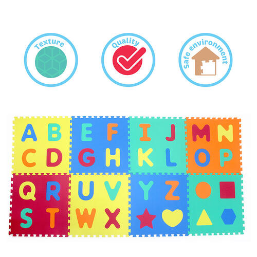 Alphabets (A-Z) & Shapes Puzzle