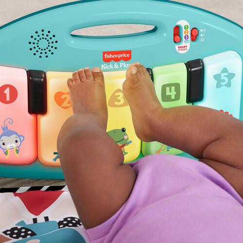 Fisher-Price Glow And Grow Kick & Play Piano Gym