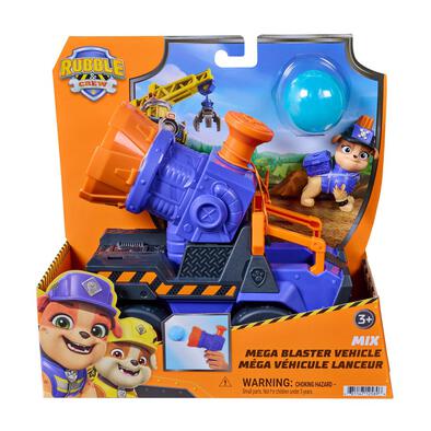 Paw Patrol Rubble & Crew Mix'S Mega Blaster Vehicle