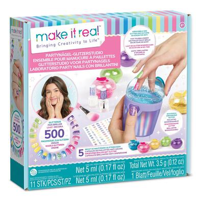 Make It Real Party Nails Glitter Studio